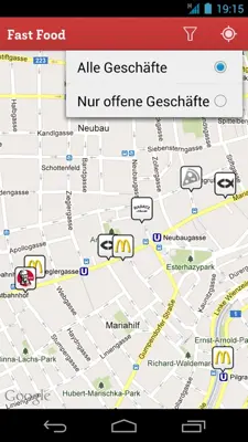 Öffnungszeiten android App screenshot 1